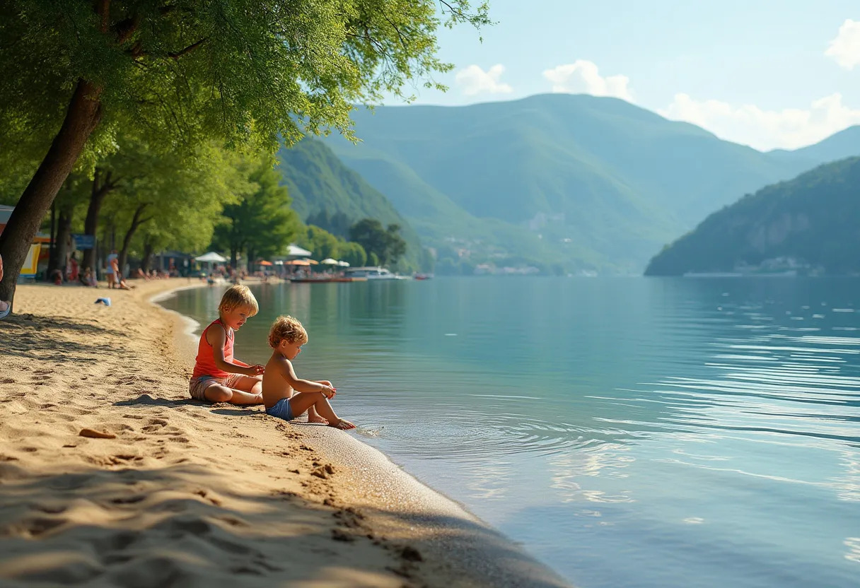 plage aix-les-bains