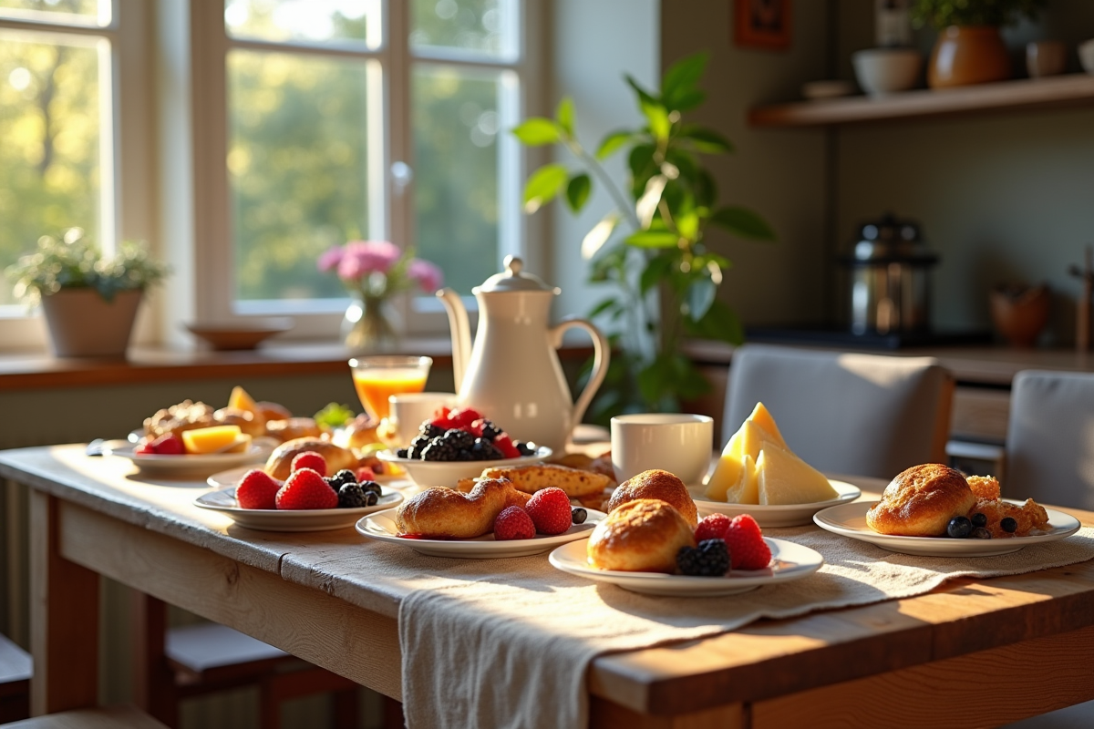 petit-déjeuner gourmand