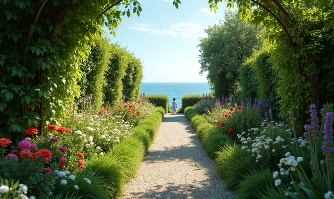 Que faire à Granville : flânez dans les jardins de la Villa les Rhumbs