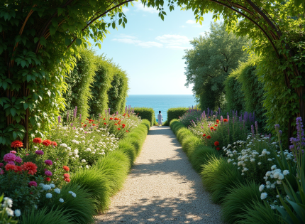 Que faire à Granville : flânez dans les jardins de la Villa les Rhumbs