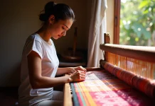 Artisanat authentique dans les villages du Yucatán, Mexique